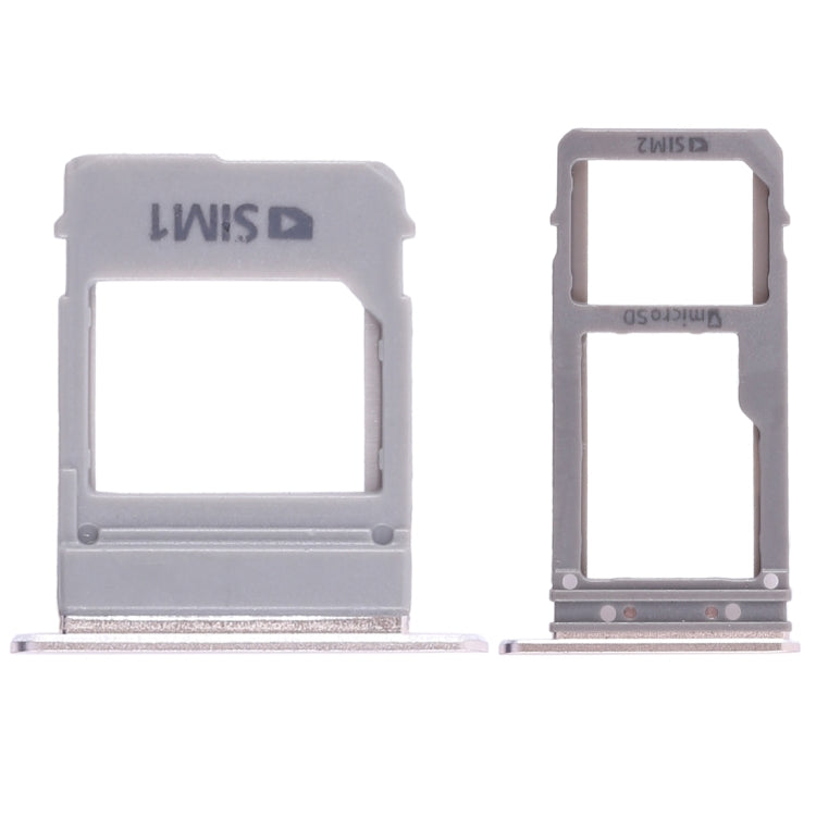 For Galaxy A520 / A720 2 SIM Card Tray + Micro SD Card Tray (Gold) - free shipping - PMc TechLife - Order now!