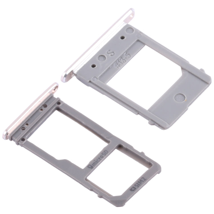 For Galaxy A520 / A720 2 SIM Card Tray + Micro SD Card Tray (Gold) - free shipping - PMc TechLife - Order now!