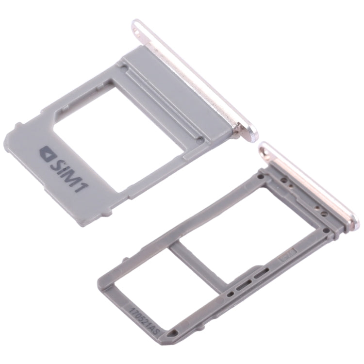 For Galaxy A520 / A720 2 SIM Card Tray + Micro SD Card Tray (Gold) - free shipping - PMc TechLife - Order now!