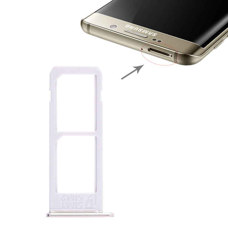For Galaxy S6 Edge plus / S6 Edge+ 2 SIM Card Tray (Gold) - free shipping - PMc TechLife - Order now!