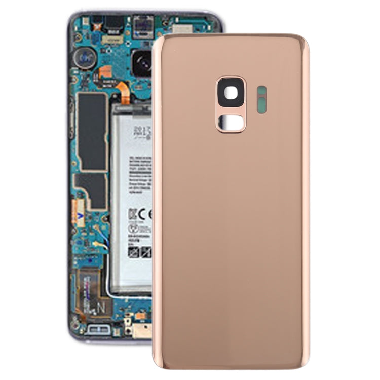 For Galaxy S9 Battery Back Cover with Camera Lens (Gold) - free shipping - PMc TechLife - Order now!