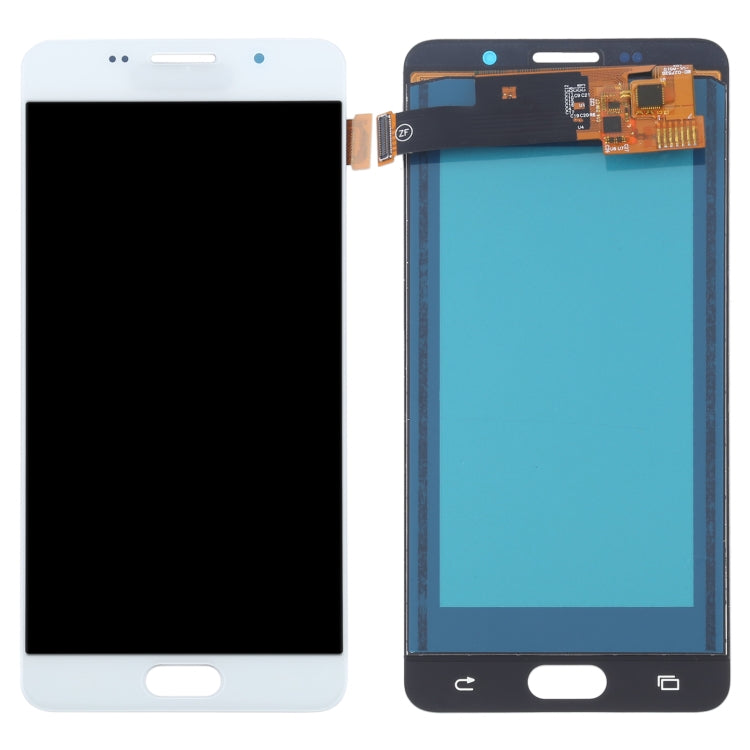 TFT LCD Screen for Galaxy A5 (2016) / A510 with Digitizer Full Assembly (White) - free shipping - PMc TechLife - Order now!