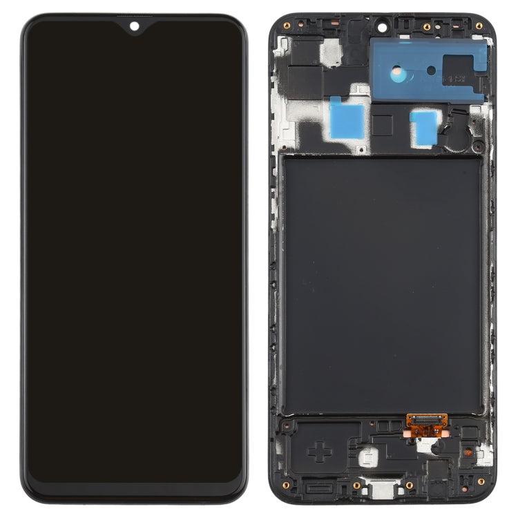 Original Super AMOLED LCD Screen for Galaxy A20 Digitizer Full Assembly with Frame - free shipping - PMc TechLife - Order now!