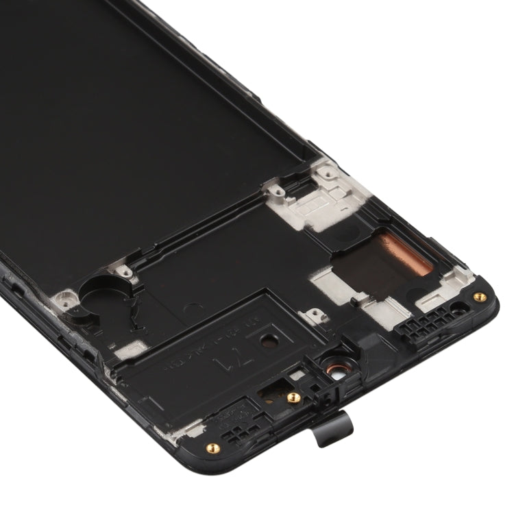 Original Super AMOLED LCD Screen for Galaxy A71 Digitizer Full Assembly with Frame (Black) - free shipping - PMc TechLife - Order now!