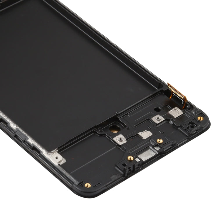 Original Super AMOLED LCD Screen for Galaxy A71 Digitizer Full Assembly with Frame (Black) - free shipping - PMc TechLife - Order now!