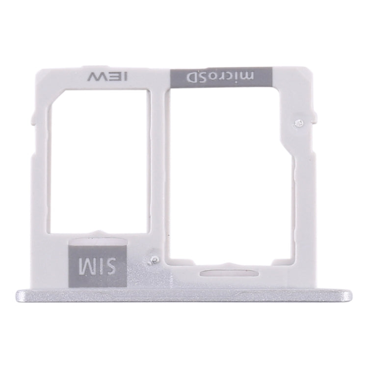 For Samsung Galaxy Tab A 10.1 (2019) / SM-T515 SIM Card Tray + Micro SD Card Tray (Silver) - free shipping - PMc TechLife - Order now!