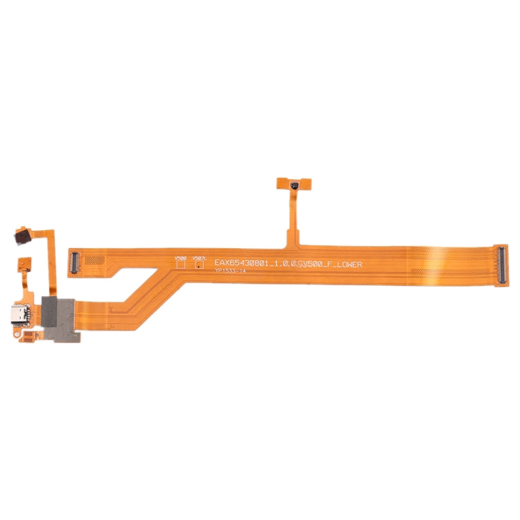 Charging Port with Microphone & Speaker Ringer Buzzer Flex Cable for LG G Pad 8.3 V500 - For LG by PMC TechLife | Online Shopping South Africa | PMC TechLife | Buy Now Pay Later Mobicred