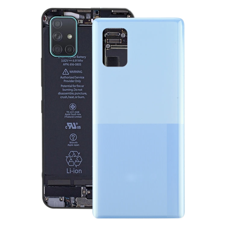 For Samsung Galaxy A71 5G SM-A716 Battery Back Cover (Blue) - free shipping - PMc TechLife - Order now!
