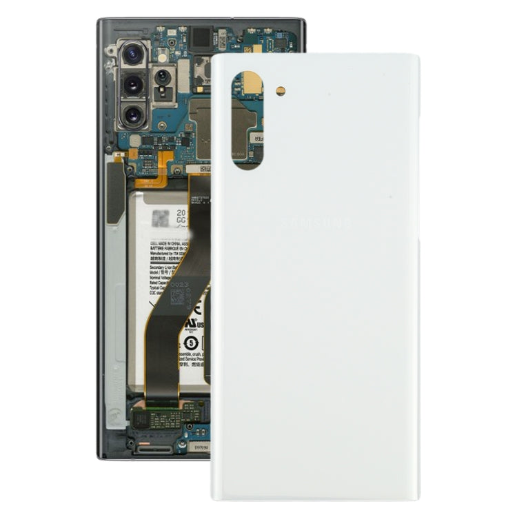 For Samsung Galaxy Note10 Battery Back Cover (White) - free shipping - PMc TechLife - Order now!