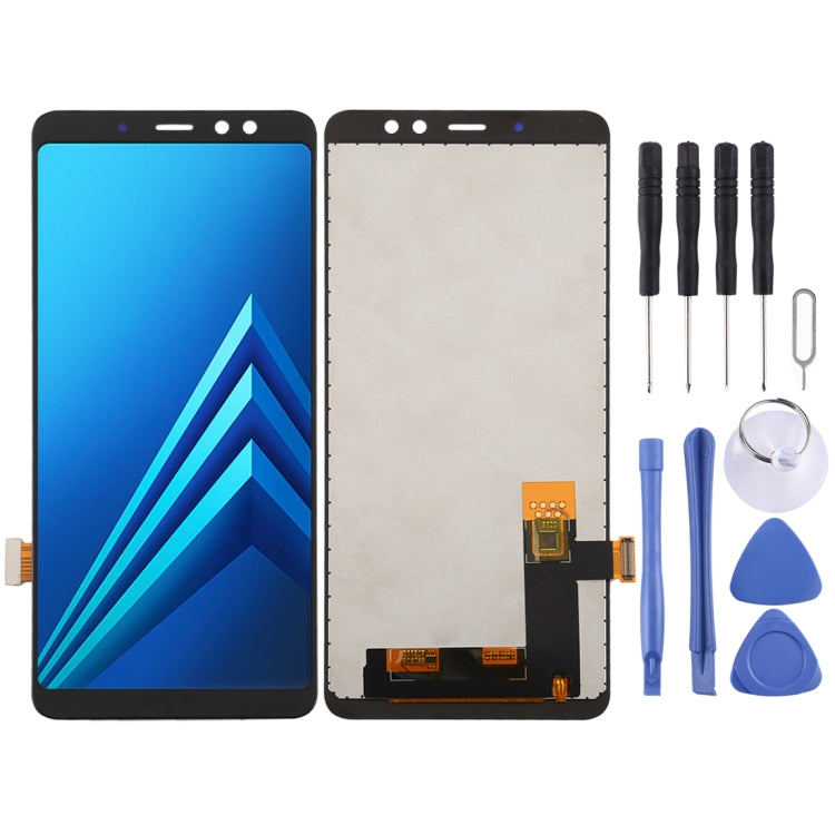 incell LCD Half Screen for Galaxy A8+ (2018) A730F, A730F/DS With Digitizer Full Assembly (Black) - free shipping - PMc TechLife - Order now!