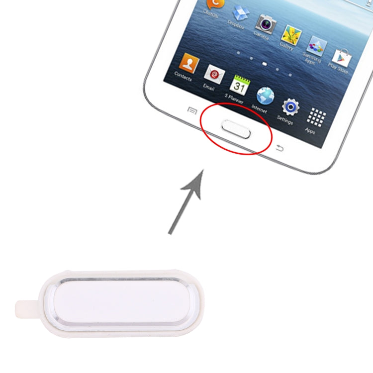 Home Key for Samsung Galaxy Tab 3 7.0 SM-T210/T211/T217(White) - free shipping - PMc TechLife - Order now!