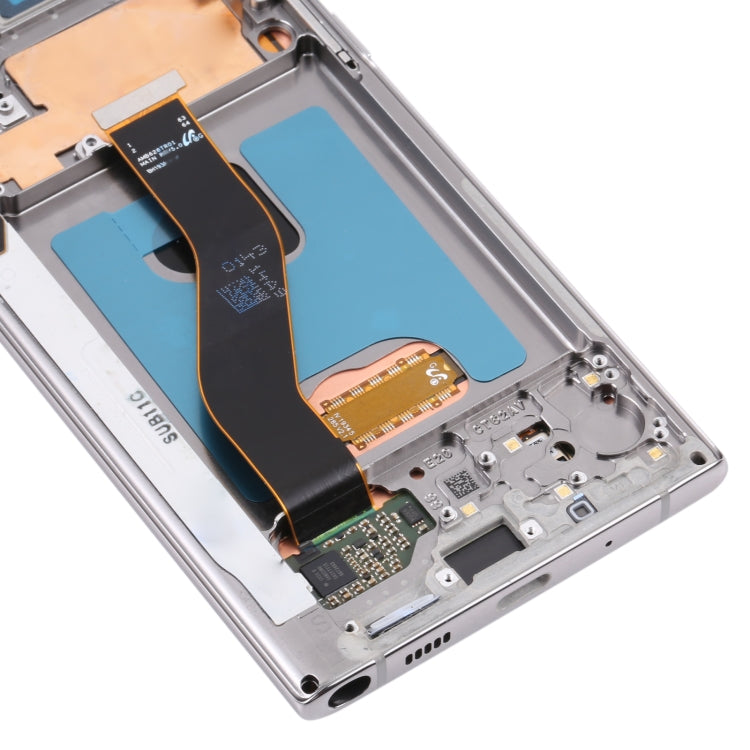 Original LCD Screen for Samsung Galaxy Note10 4G/Note10 5G SM-N971/N970 Digitizer Full Assembly With Frame (Grey) - free shipping - PMc TechLife - Order now!