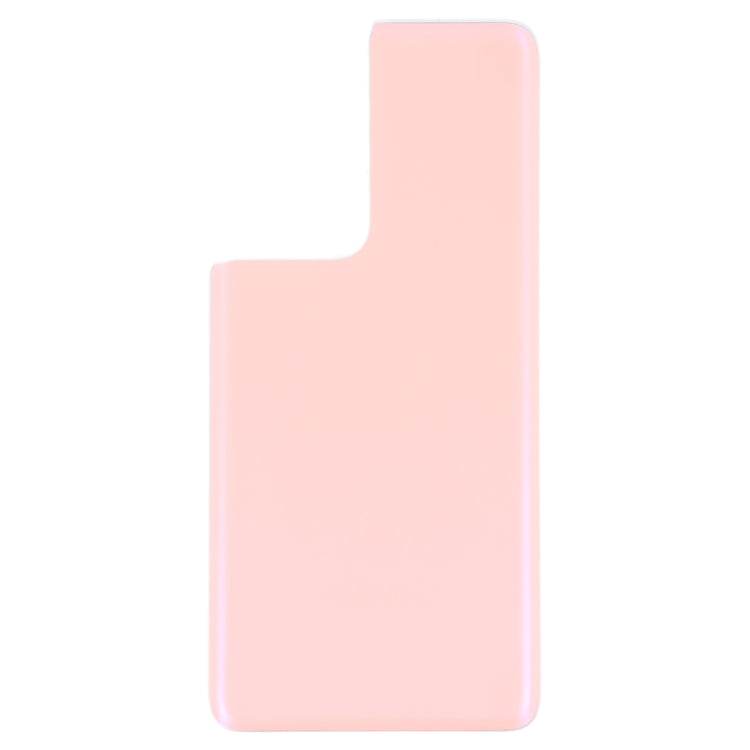 For Samsung Galaxy S21 Ultra 5G Battery Back Cover (Pink) - Back Cover by PMC Jewellery | Online Shopping South Africa | PMC Jewellery | Buy Now Pay Later Mobicred