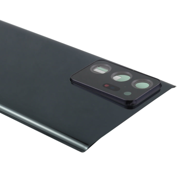 For Samsung Galaxy Note20 Ultra Battery Back Cover with Camera Lens Cover (Black) - free shipping - PMc TechLife - Order now!