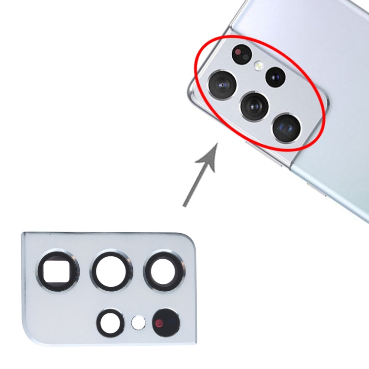 For Samsung Galaxy S21 Ultra 5G Camera Lens Cover (Silver) - free shipping - PMc TechLife - Order now!