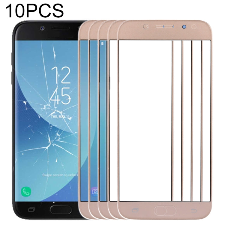 For Samsung Galaxy J5 (2017) / J530 10pcs Front Screen Outer Glass Lens (Gold) - free shipping - PMc TechLife - Order now!