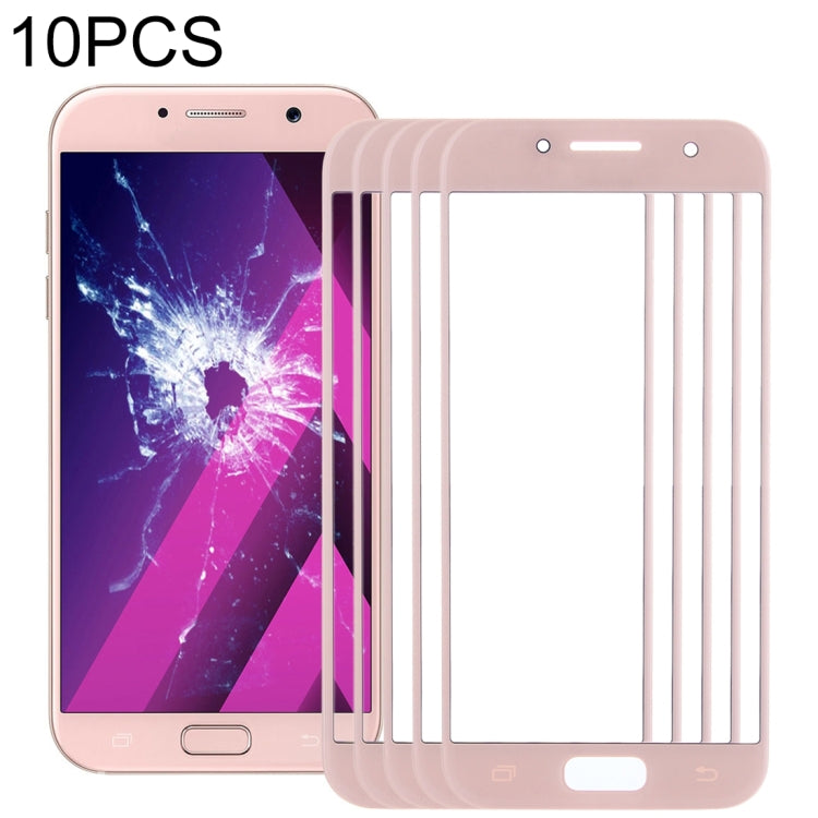For Samsung Galaxy A3 (2017) / A320 10pcs Front Screen Outer Glass Lens (Pink) - free shipping - PMc TechLife - Order now!