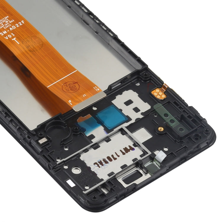 Original LCD Screen for Samsung Galaxy A02 SM-A022 Digitizer Full Assembly with Frame - free shipping - PMc TechLife - Order now!