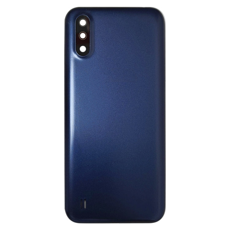 For Samsung Galaxy A01 SM-015F Battery Back Cover With Camera Lens (Blue) - free shipping - PMc TechLife - Order now!