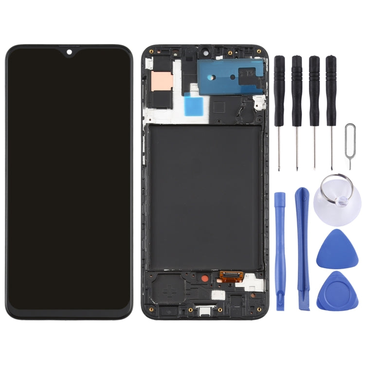 Original Super AMOLED LCD Screen for Samsung Galaxy A30s Digitizer Full Assembly With Frame - free shipping - PMc TechLife - Order now!