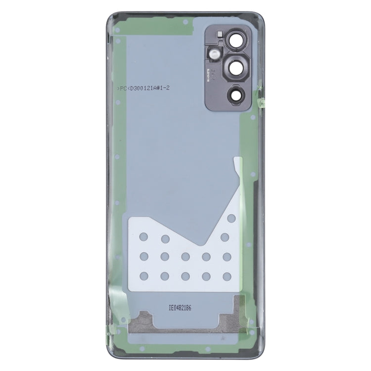 For Samsung Galaxy A82 Battery Back Cover With Camera Lens (Black) - free shipping - PMc TechLife - Order now!