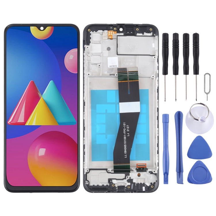 OEM LCD Screen for Samsung Galaxy M02s (NF Version) Digitizer Full Assembly With Frame - free shipping - PMc TechLife - Order now!