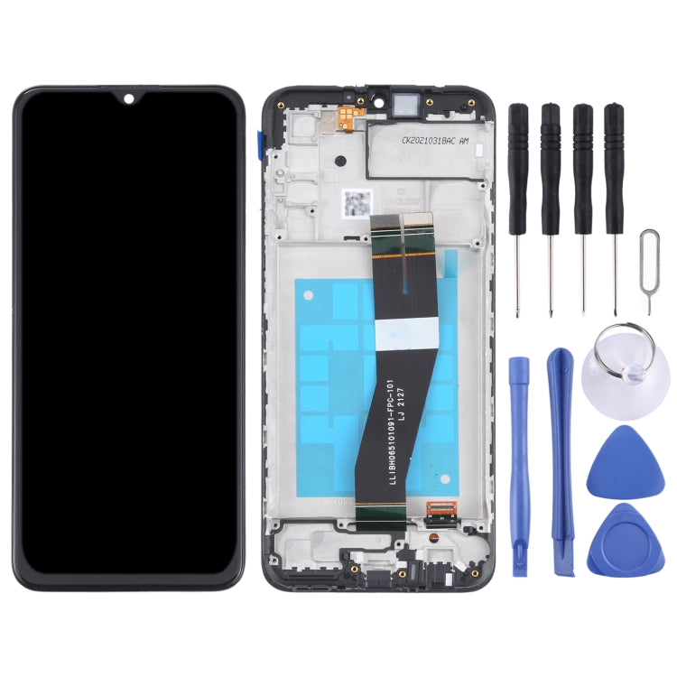OEM LCD Screen for Samsung Galaxy M02s (NL Version) Digitizer Full Assembly With Frame - free shipping - PMc TechLife - Order now!