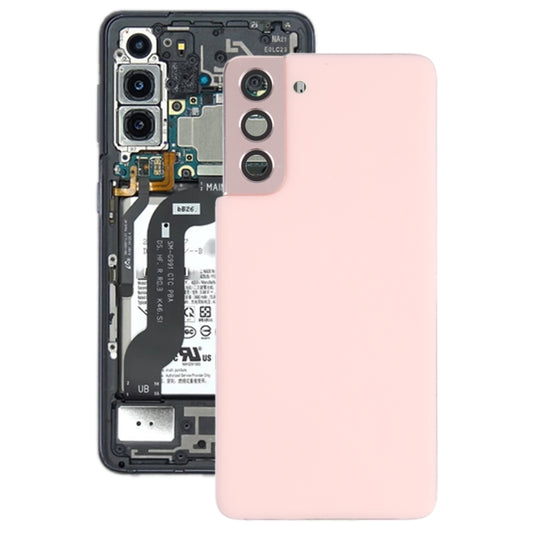 For Samsung Galaxy S21 5G Battery Back Cover with Camera Lens Cover (Pink) - Back Cover by PMC Jewellery | Online Shopping South Africa | PMC Jewellery | Buy Now Pay Later Mobicred