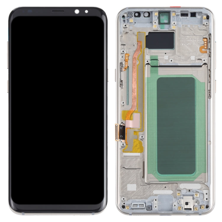 OLED LCD Screen for Samsung Galaxy S8+ SM-G955 Digitizer Full Assembly with Frame (Gold) - free shipping - PMc TechLife - Order now!