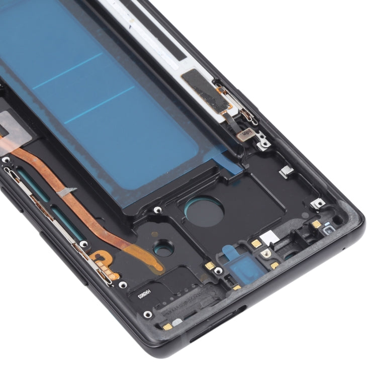 OLED LCD Screen for Samsung Galaxy Note 8 SM-N950 Digitizer Full Assembly with Frame (Black) - free shipping - PMc TechLife - Order now!