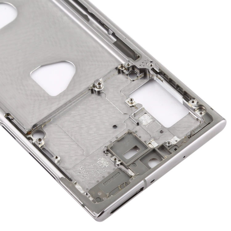 For Galaxy Note 10 +  Middle Frame Bezel Plate (Silver) - free shipping - PMc TechLife - Order now!