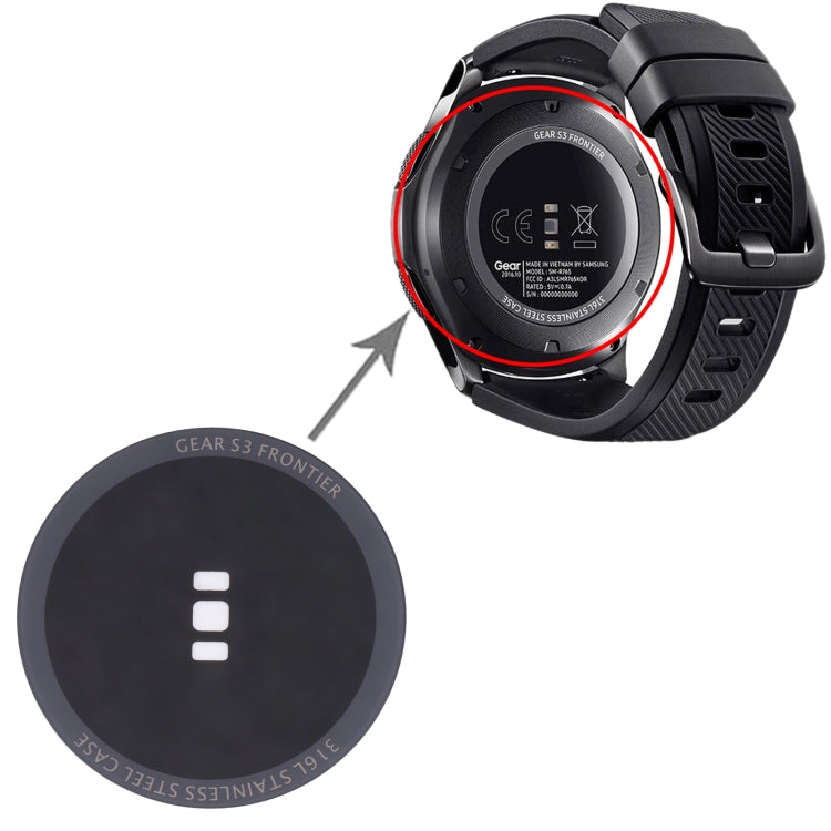 Back Glass Lens For Samsung Gear S3 Frontier SM-R760 - free shipping - PMc TechLife - Order now!