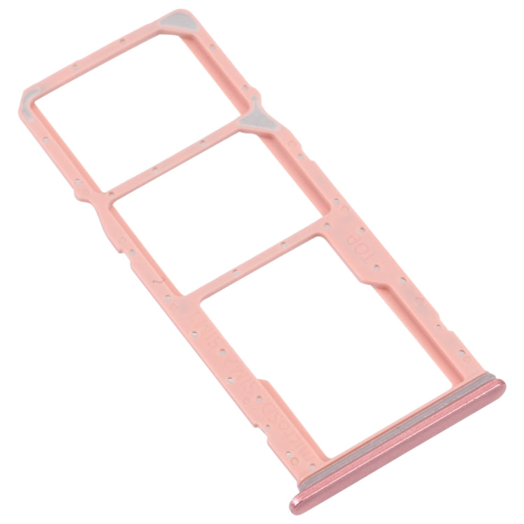 For Samsung Galaxy A04 Core SM-A042F Original SIM Card Tray + SIM Card Tray + Micro SD card tray(Rose Gold) - Card Socket by PMC Jewellery | Online Shopping South Africa | PMC Jewellery | Buy Now Pay Later Mobicred