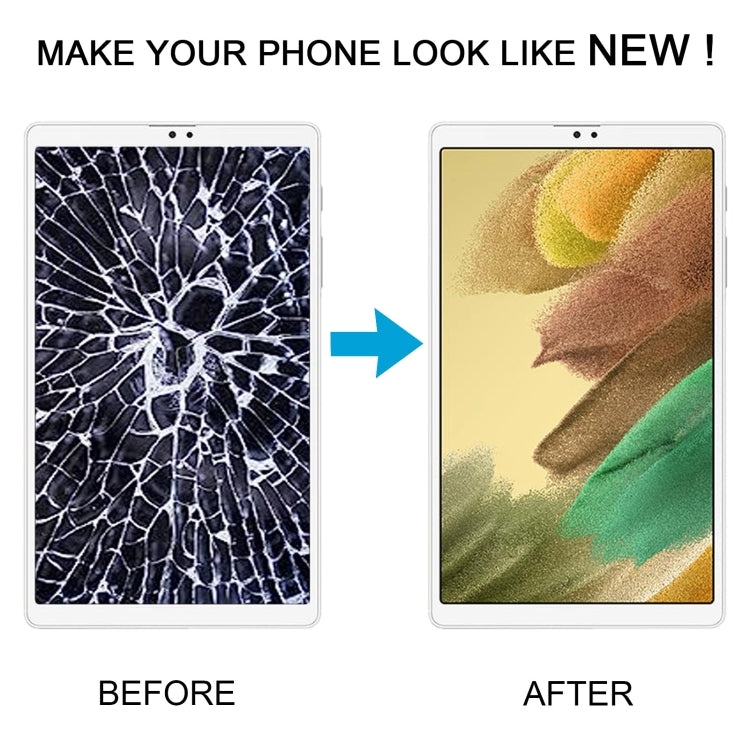 For Samsung Galaxy Tab A7 Lite SM-T220 WiFi Edition Original LCD Screen Digitizer Full Assembly with Frame (White) - free shipping - PMc TechLife - Order now!