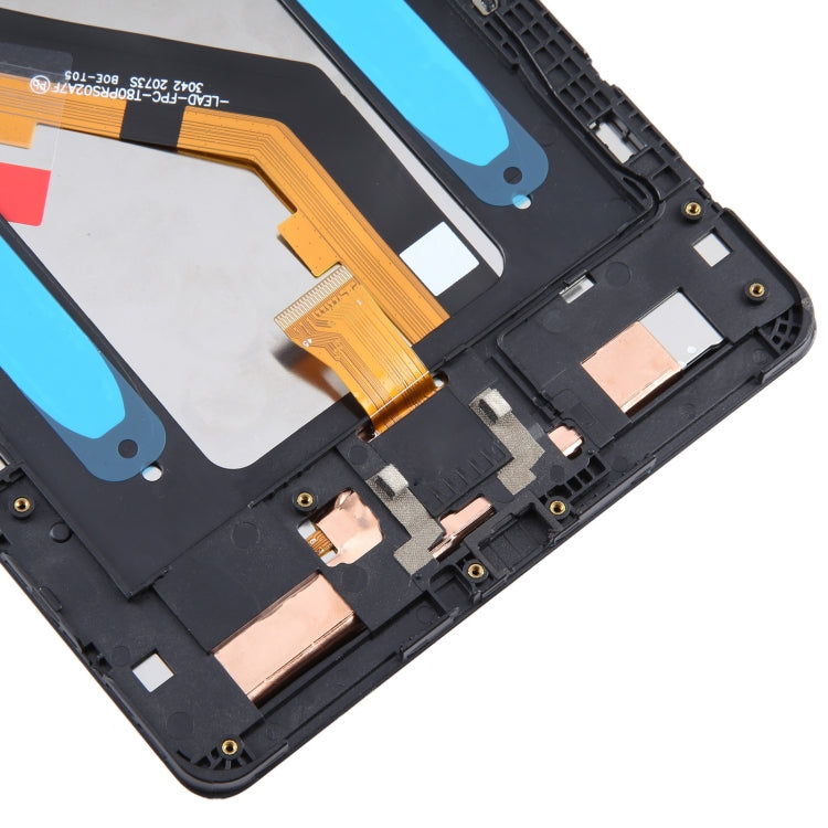 For Samsung Galaxy Tab A 8.0 2019 SM-T295 LTE Edition Original LCD Screen Digitizer Full Assembly with Frame (Black) - free shipping - PMc TechLife - Order now!