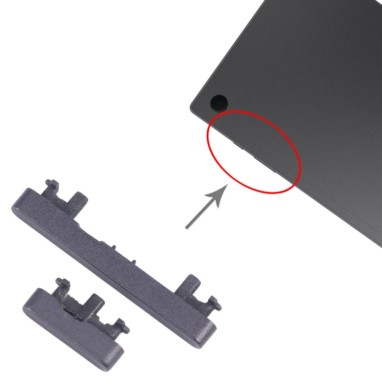 For Samsung Galaxy Tab A8 10.5 2021 SM-X200/X205 Original Power Button + Volume Control Button (Black) - free shipping - PMc TechLife - Order now!