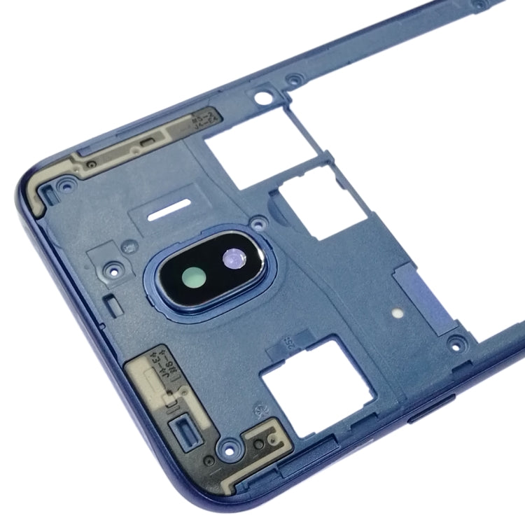 For Galaxy J4, J400F/DS, J400G/DS Middle Frame Bezel Plate (Blue) - Frame Bezel Plate by PMC Jewellery | Online Shopping South Africa | PMC Jewellery | Buy Now Pay Later Mobicred