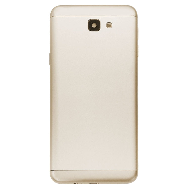 For Galaxy J7 Prime, G610F, G610F/DS, G610F/DD, G610M, G610M/DS, G610Y/DS, ON7(2016) Back Cover (Gold) - Back Cover by PMC Jewellery | Online Shopping South Africa | PMC Jewellery | Buy Now Pay Later Mobicred