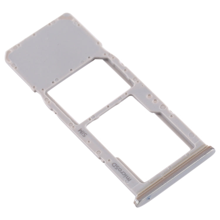For Galaxy A70 SIM Card Tray + Micro SD Card Tray (Silver) - free shipping - PMc TechLife - Order now!