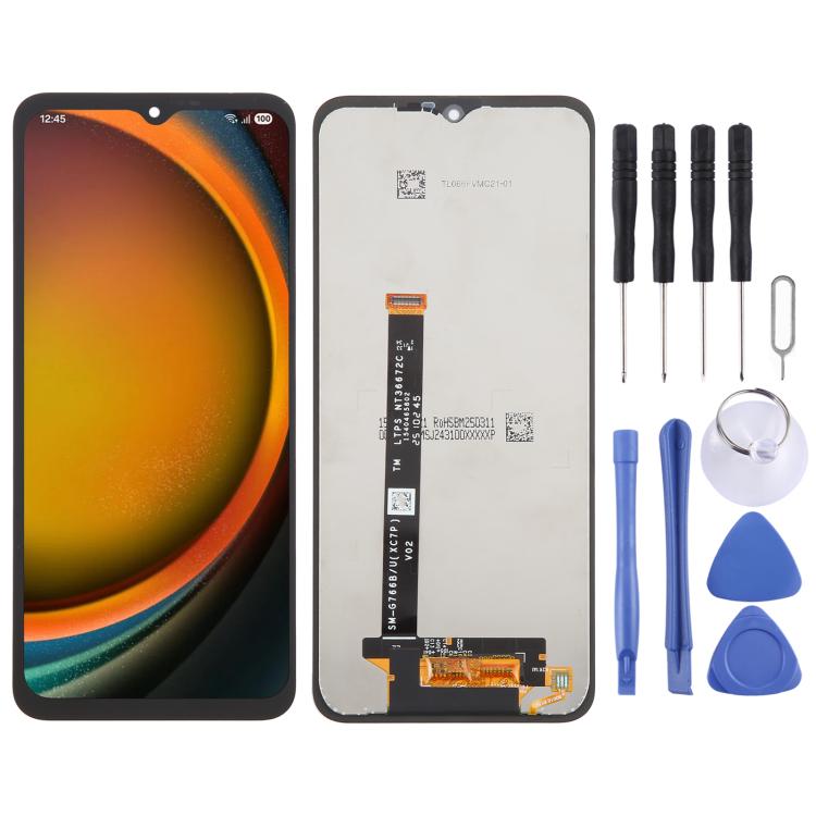 For Samsung Galaxy Xcover7 Pro SM-G766B Original LCD Screen With Digitizer Full Assembly - free shipping - PMC TechLife - Order now!