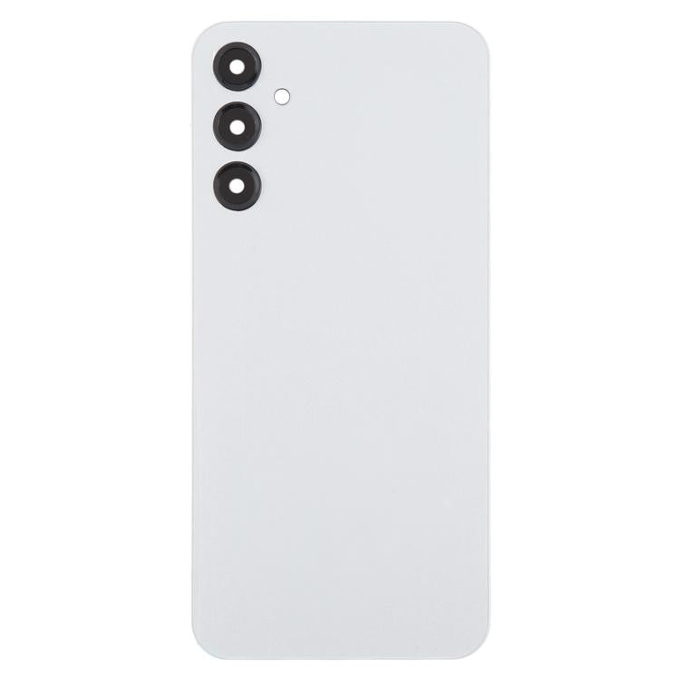 For Samsung Galaxy A24 SM-A245 Back Cover with Camera Lens Cover(Silver) - free shipping - PMC TechLife - Order now!