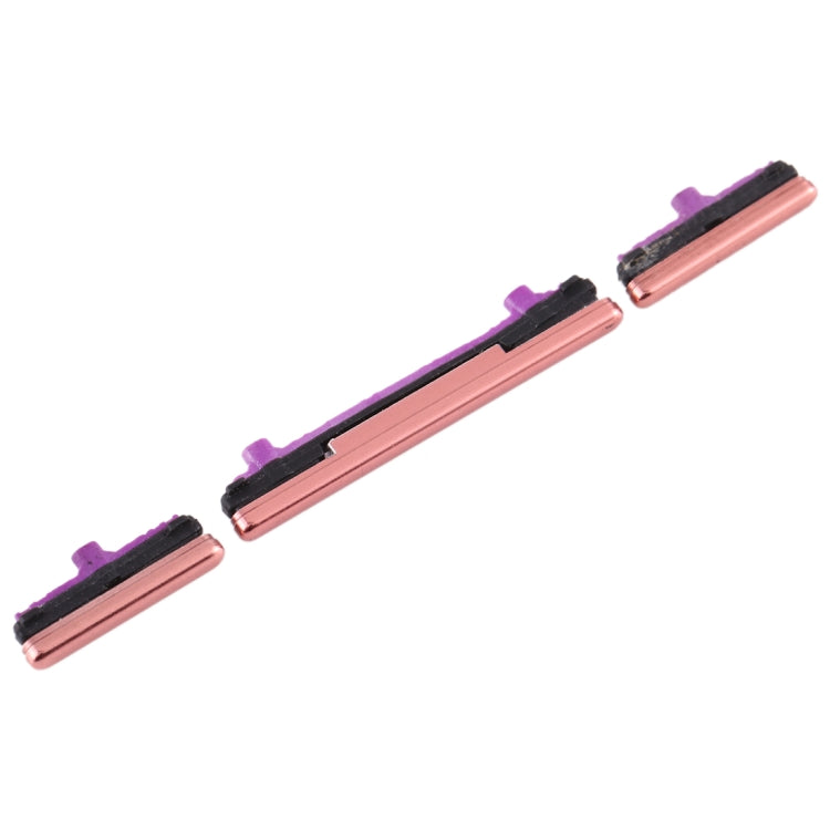 For Galaxy S10 / Galaxy S10+ 10 Set Side Keys(Pink) - Home key & Side Key by PMC Jewellery | Online Shopping South Africa | PMC Jewellery | Buy Now Pay Later Mobicred
