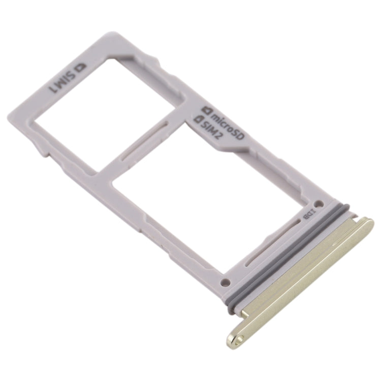 For Galaxy S10+ / S10 / S10e SIM Card Tray + SIM Card Tray / Micro SD Card Tray(Gold) - free shipping - PMc TechLife - Order now!