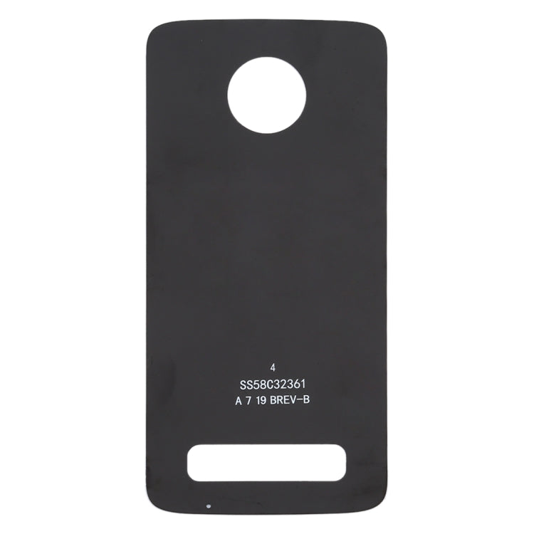 Battery Back Cover for Motorola Moto Z3 / XT1929(Black) - free shipping - PMc TechLife - Order now!