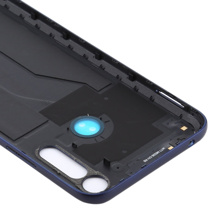 Battery Back Cover for Motorola Moto G8 Power Lite (Dark Blue) - Back Cover by PMC TechLife | Online Shopping South Africa | PMC TechLife | Buy Now Pay Later Mobicred