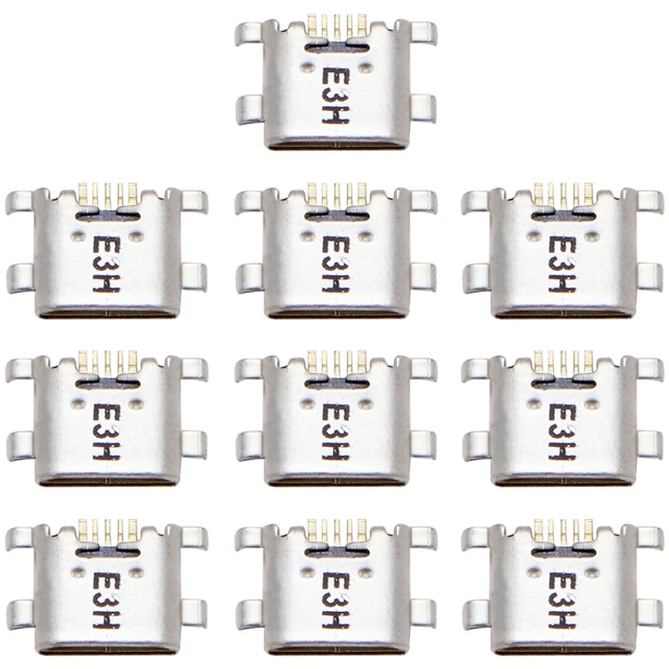 10 PCS Charging Port Connector for Huawei Y7 (2017) - Tail Connector by PMc TechLife | Online Shopping South Africa | PMc TechLife | Buy Now Pay Later Mobicred