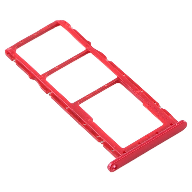 SIM Card Tray + SIM Card Tray + Micro SD Card Tray for Huawei Y6 (2019) (Red) - free shipping - PMc TechLife - Order now!