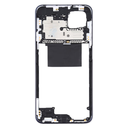 For OPPO A92s/Reno4 Z 5G PDKM00 Middle Frame Bezel Plate (Black) - Frame Bezel Plate by PMC Jewellery | Online Shopping South Africa | PMC Jewellery | Buy Now Pay Later Mobicred