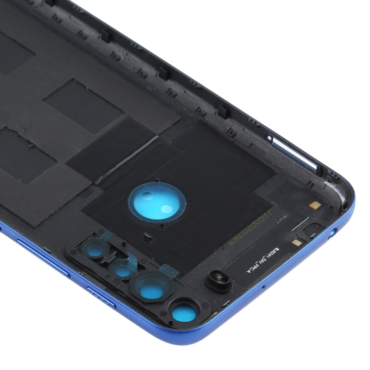 Battery Back Cover for Motorola One Fusion/XT2073-2(Blue) - Back Cover by PMC TechLife | Online Shopping South Africa | PMC TechLife | Buy Now Pay Later Mobicred