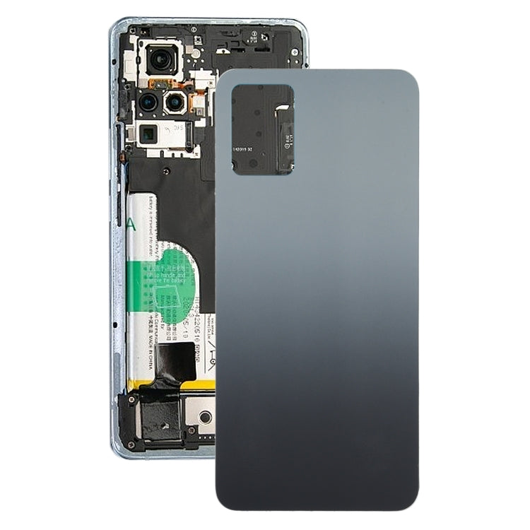 For Vivo S7  V2020A Battery Back Cover (Black) - Back Cover by PMC TechLife | Online Shopping South Africa | PMC TechLife | Buy Now Pay Later Mobicred